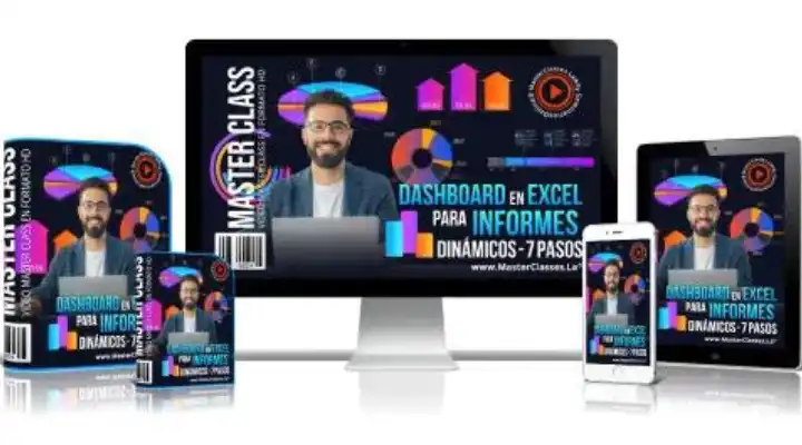 Dashboard en Excel para Informes dinámicos-curso online-tienda virtual-Hotmart-Seminarios Online-aprender Excel