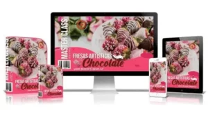 Fresas Artísticas con Chocolate