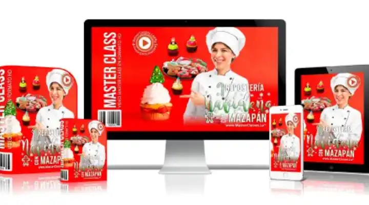 MasterClass-Repostería Navideña con Mazapán-Beatriz Elena Restrepo-curso online-tienda online-hotmart-seminarios online